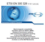 ETSI无线电标准规范EN300328